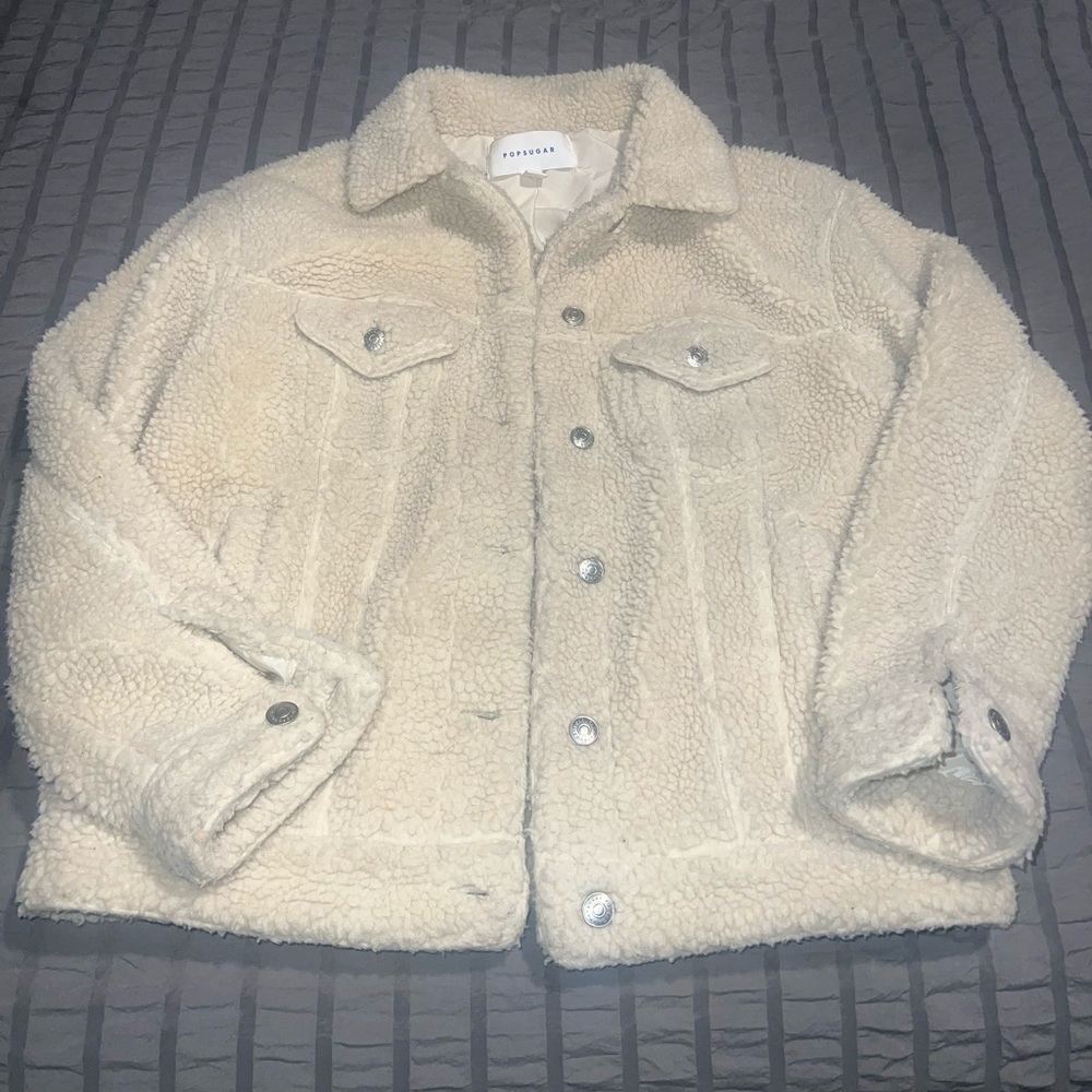 Super warm and thick teddy sherpa jacket